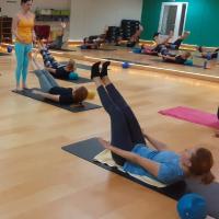 Ženy, pilates s Evou