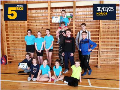 Zimní pětiboj 2025 - krajské kolo